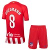 Original Trikotsatz Atlético Madrid Griezmann 8 Heimtrikot 2023-24 Für Kinder